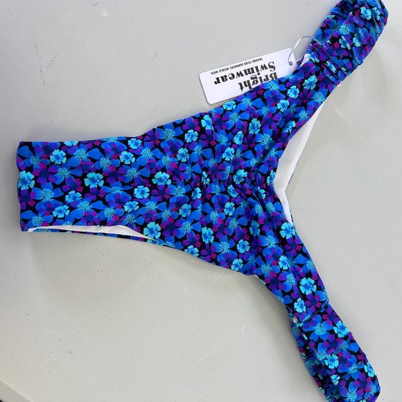 NWT & SOLD OUT Size - Bright Swimwear Nova Bottom in Dusk Sz M - Picture 6 of 7